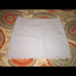 Vineyard Vines Scalloped Hem Logo Skirt